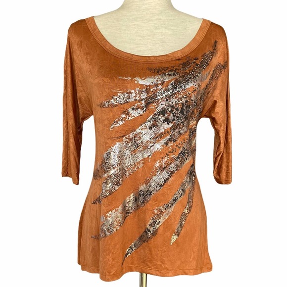 DAYTRIP Open Back Embellished Top Small - Picture 2 of 5